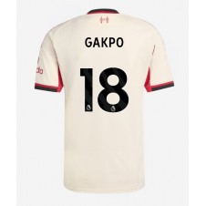 Liverpool Cody Gakpo #18 Bortatröja 2025-26 Korta ärmar